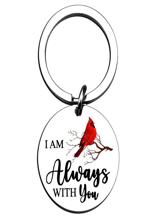 Aisity Cardinal Keychain Red Cardinal Gifts for Women Men Sympathy Gifts for Loss Of Loved One Grief Bereavement Gift for Loss Of Father Mother Daughter Son Memorial Gift Bereavement Condolences Present - Image 1